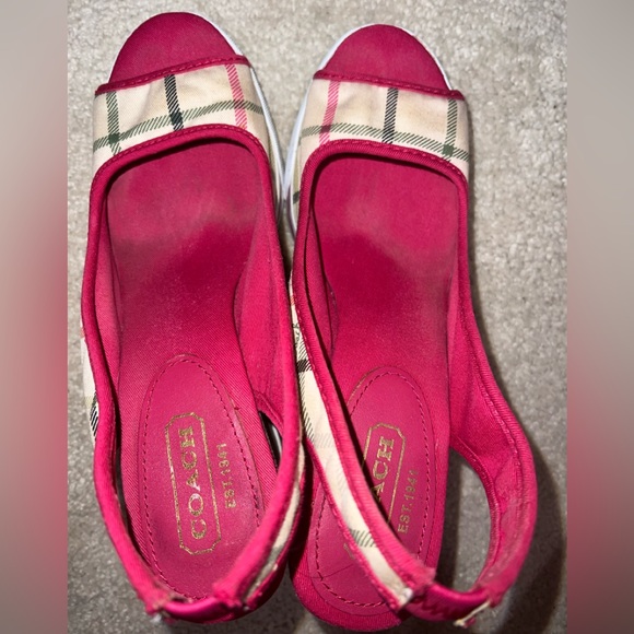 COACH Sweetie Wedge Heels - Picture 5 of 8